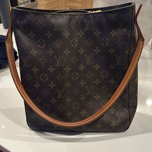 Louis Vuitton Dark Brown Monogram Tote